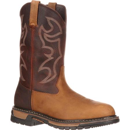 Rocky Original Ride Branson Roper Western Boots, 85WI FQ0002732